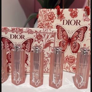 Dior Sheer Blush Pink Lipstick Set